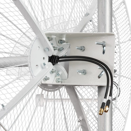 Купить параболическая антенна 4g/5g kna27-1700/4200p (2x27 дб, sma-male) по доступной цене | Полоса частот 