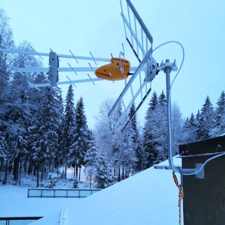 Купить антенна дмв активная televes dat boss 12-24v по доступной цене в СПБ | Полоса частот 