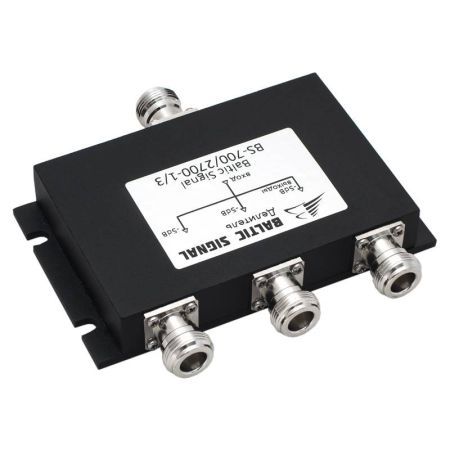 Купить делитель мощности baltic signal bs-700/2700-1/3 по доступной цене | Полоса частот  Купить делитель мощности baltic signal bs-700/2700-1/3 по доступной цене | Полоса частот
