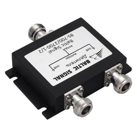 Купить делитель мощности baltic signal bs-700/2700-1/2 по доступной цене | Полоса частот 