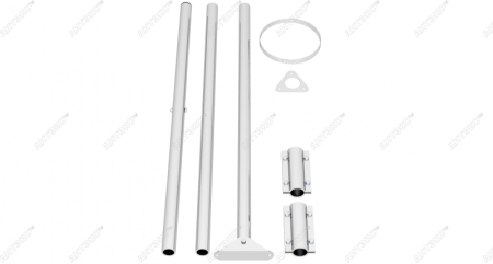 Купить мачта антенная m45d3 (4,5 метра) алюминиевая, составная по доступной цене в СПБ | Полоса частот 