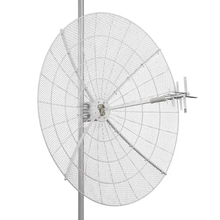 Купить параболическая антенна prisma 3g/4g mimo (прямофокусная, 2 x 27 дб) по доступной цене в СПБ | Полоса частот 