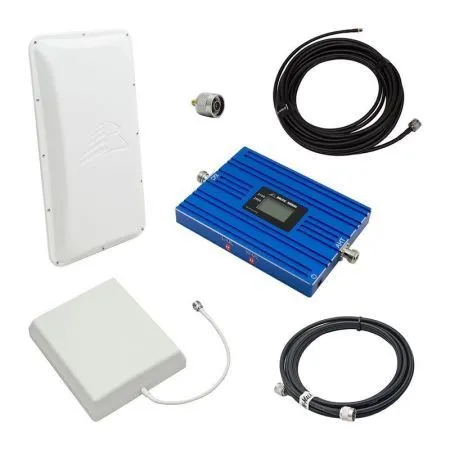 Купить Комплект усиления GSM+3G+LTE Baltic Signal BS-DCS/3G-70-kit (до 300 м2) по доступной цене в СПБ | Полоса частот 
